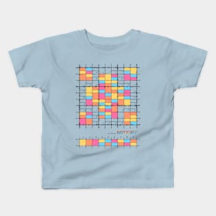 Mydoku_010_H001_006_F: Sudoku, Sudoku coloring, logic, logic puzzle, holiday puzzle, fun, away from screen Kids T-Shirt